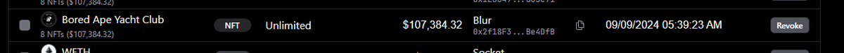 BoringSecurity's tweet photo. @Josh38365913515 Hey boss, looks like you have open approvals to the Blur contracts on your wallet.

Blur is winding down. Please revoke your approvals there immediately to stay safe! https://t.co/OOewBdmPbm