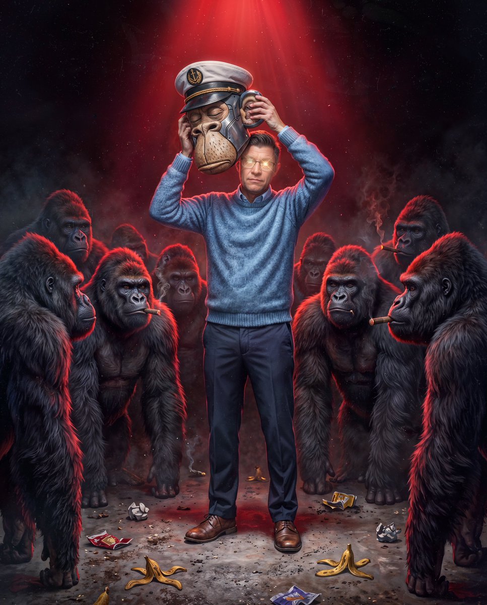 beeple's tweet photo. NEW APE WHO DIS https://t.co/eDMRGcnfui