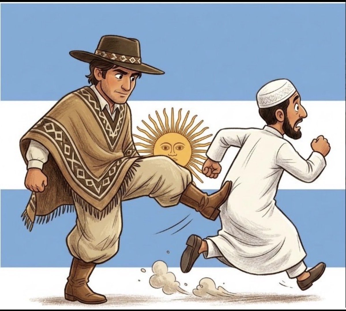 AbelardoPe1573's tweet photo. #FueraislamdeArgentina 👈 https://t.co/vaphdcYakw