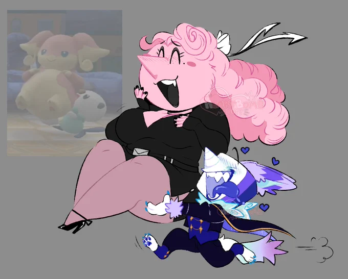 Image from KITTY! (@heartbomb_art)