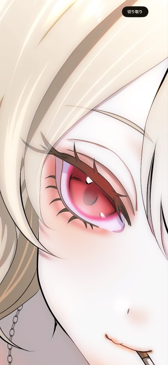 misIllust26's tweet photo. 画質についてですが、顔まわりはこれぐらいアップにしても耐えれるようにしてます！
お目めが1番こだわっているので
pc背景とかにしても違和感がない程度の画質で描いてます🙌 https://t.co/ZohGejuBNy