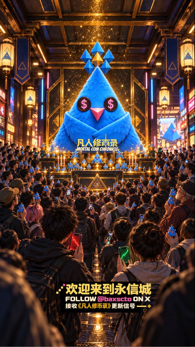 BAXSCTO's tweet photo. 这条推文告诉大家
当你去庙宇中许愿的时候一定要
心无杂念，
要虔诚用心，
不仅你的真心能被听见
你的样子也会被记住
要虔诚，要用心，要坚持，要有韧性
你终将得到扇财鸟的祝贺和神力加持
#AI漫剧 #凡人修币录 #fortunecookies 🥠 https://t.co/jFKtdqWAb7