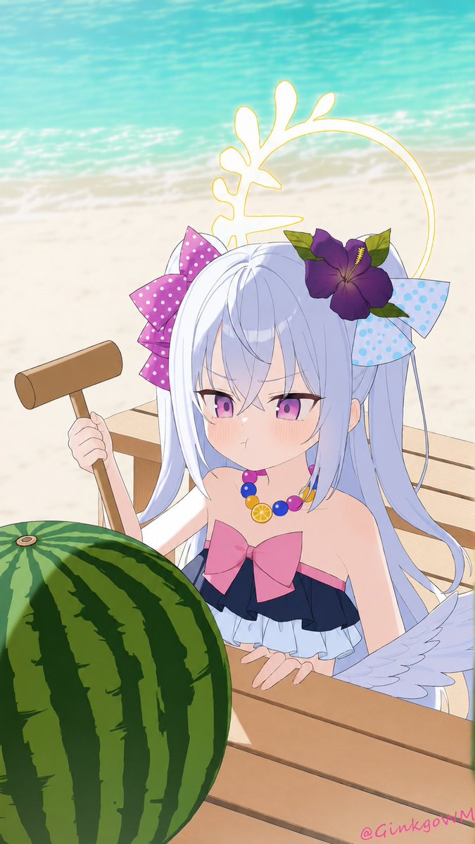 GinkgoWM's tweet photo. これで割れなかったら実弾にする
#KusArt #ブルアカ #BlueArchiveㅤ https://t.co/CiypPtElUe