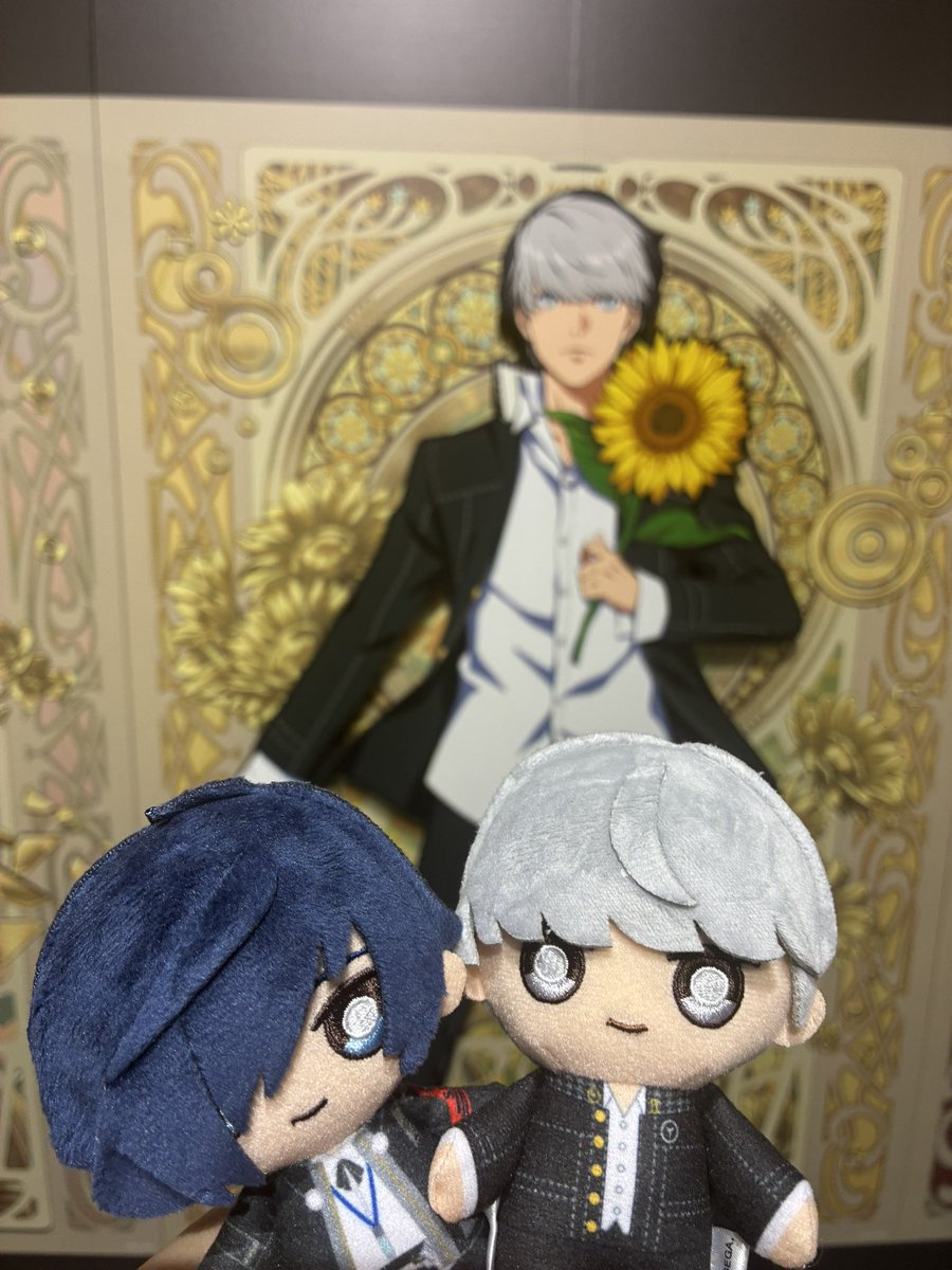3786_0922's tweet photo. 昨日のメモリアのキタとばんちょ〜！あげ忘れてたのであげ〜🥰🫰
可愛いですね！って言ってくれた悪魔召喚くじのお姉さんありでした〜🫶 https://t.co/wVsJrtIUg7
