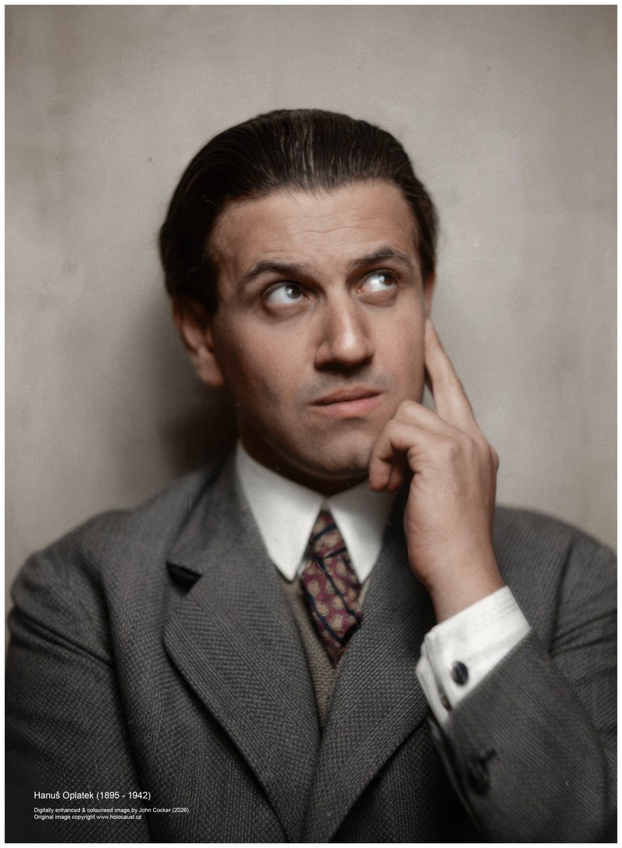 joecocker15's tweet photo. On this day in 1892, a Czech Jewish man was born. On the 15 Apr 1942 he perished in the Small Fortress Terezín. The fortress served as a Gestapo prison, mainly for political prisoners. His name was Hanuš Oplatek https://t.co/ucHDM8aGhZ