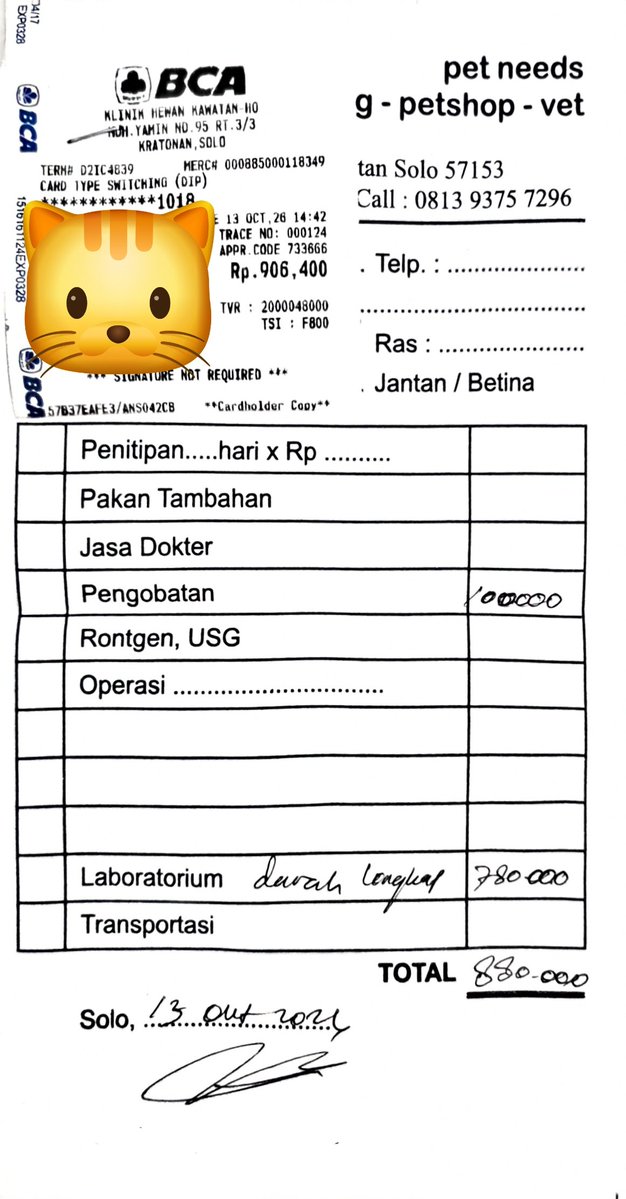 ikikemul's tweet photo. friendly reminder kalau punya kucing itu mahal 😸 https://t.co/R1KvHlgwuc