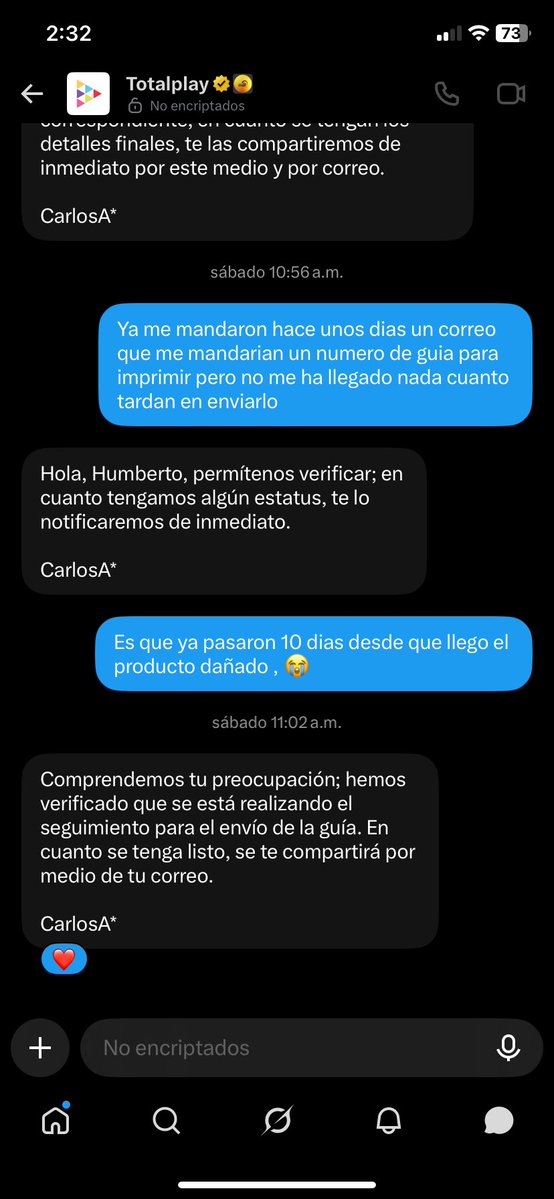 Hbochapa74's tweet photo. @RicardoBSalinas Porfa @RicardoBSalinas ayudeme ya van hacer 13 dias desde que me llego una tv comprada via totalshop y nomas no me dan respuesta si habra algun cambio reembolso o algo ! Es frustrante ayudemeeeeeee https://t.co/0Rdz7ibr7w