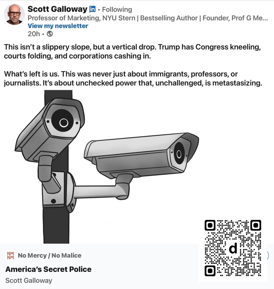 OurProgressive's tweet photo. Yes, and there’s only one way to stop a fascist- police state -oligarchy, do you know what that is? It won’t be on a keyboard or browser. #Fascism #PoliceState https://t.co/D7PMxa1GU5