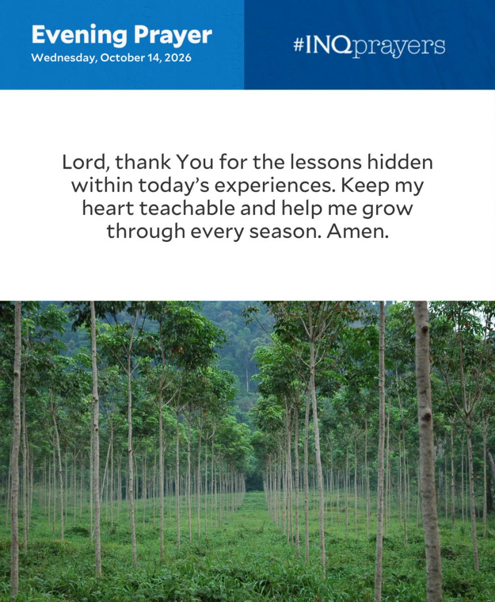 inquirerdotnet's tweet photo. Today's Evening Prayer. #INQPrayers https://t.co/QwEV1gHhk4