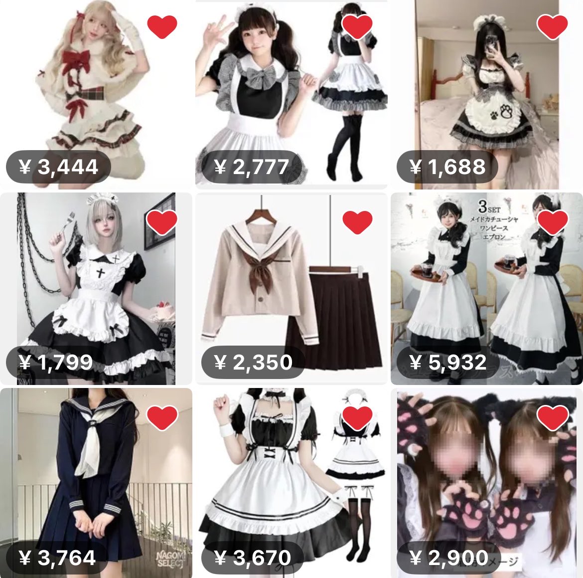 o_p_01's tweet photo. いやー迷う。かっこいいコスプレしたいけど、手の届く範囲は可愛い系か https://t.co/tHkQkMWJYy