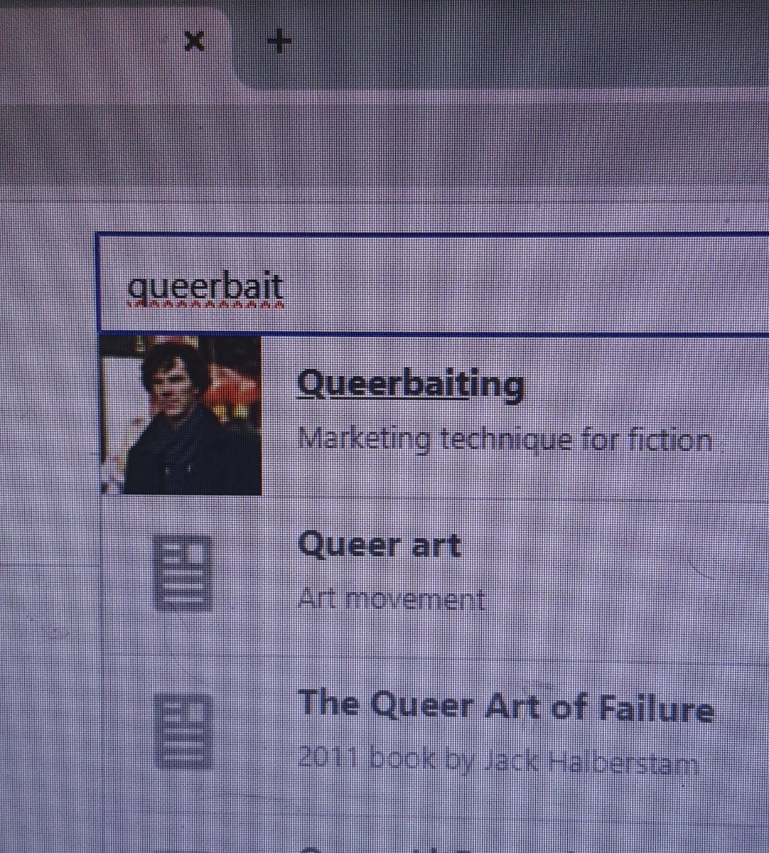 rlovesmedia's tweet photo. y'all weren't kidding when you said bbc sherlock was the face of wikipedia's queerbait article https://t.co/2BumZd2njK