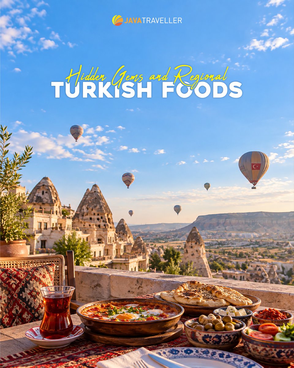 Israelsueliton's tweet photo. Siapa bilang kuliner Türkiye cuma kebab? Dari comfort food hangat hingga street food ikonik di tepi Bosphorus, setiap gigitan menawarkan rempah kaya dan rasa autentik. Dari 1-5, mana yang paling menggugah selera? https://t.co/tItefZNuF2