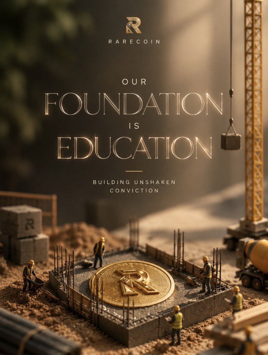 Hiatusmeansrest's tweet photo. Strong foundations are built on knowledge, not shortcuts.

At $RARE, education comes first. We’re building understanding, conviction, and a community that knows what it stands for, one holder at a time.

CA: jX6565vyY3WJAVmwsXFNMVaxM9vQaD9SvbRGsD3pooL

@TherealRarecoin https://t.co/vSTJ652ZmA