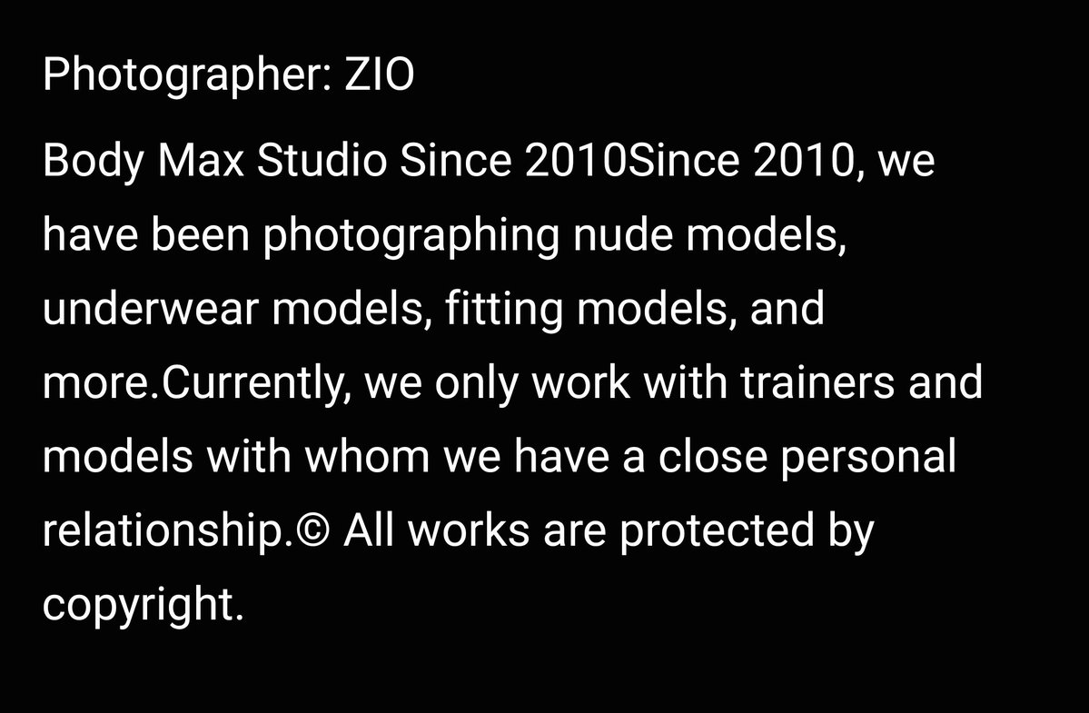 neodom2023's tweet photo. Photograper:ZIO 
Body Max Studio Since 2010

2010년 부터
누드모델, 언더웨어, 피팅모델등을 촬영

현재는 친분있는 트레이너들과 
모델등과 바디프로필 작업등을하고 있습니다

@ 모든 작업물은 저작권이 있습니다 https://t.co/i7gQ3DDWAN