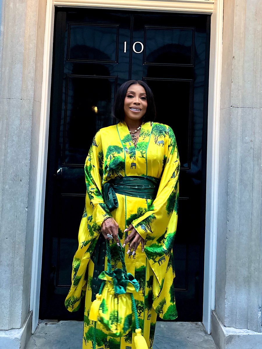 MoAbudu's tweet photo. NUMBER 10 DOWNING STREET: AN EVENING OF CELEBRATION AND RECOGNITION

Yesterday evening, 12 October, I had the honour of attending a wonderful reception at 10 Downing Street to celebrate Black History Month.

It was a special occasion celebrating the rich heritage, achievements and contributions of Black people in Britain and around the world.

It was a pleasure to spend time with Florence Eshalomi MP @FloEshalomi, Minister of State at MHCLG, and to meet Andy Burnham @andyburnham, the Prime Minister.

#AwesomeGod
#BlackHistoryMonth
#Number10DowningStreet #EbonyLifePlaceLondon
#EbonyLifeCinemas