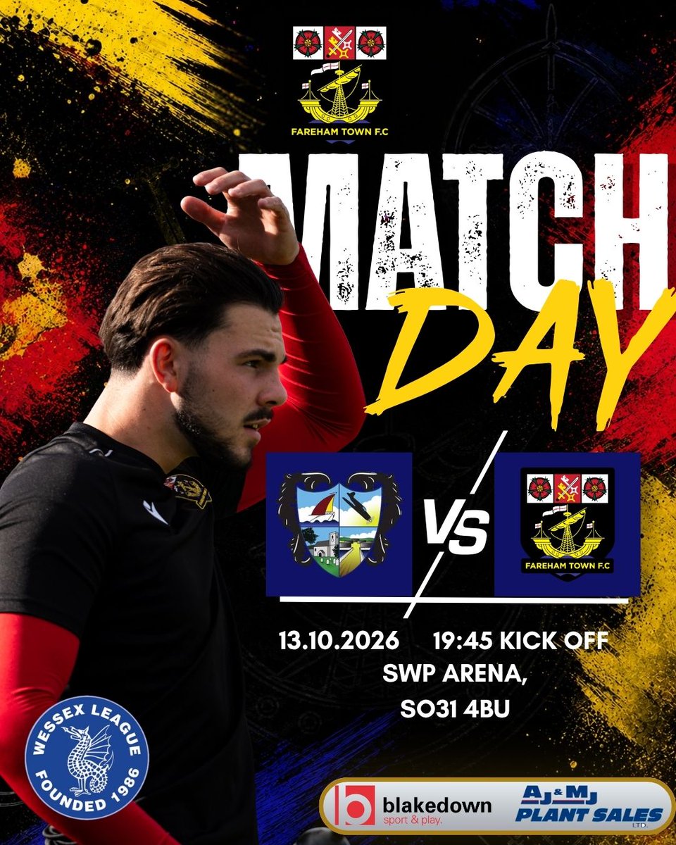 farehamtownfc's tweet photo. MATCHDAY | Hamble Club | A

Another fixture. Another opportunity.

The focus is on the job ahead as the Creeksiders look to make their mark today.

📍 SWP Arena, SO31 4BU
⏰ 7:45pm

Let's get behind the boys! https://t.co/uSDfZBEJNN
