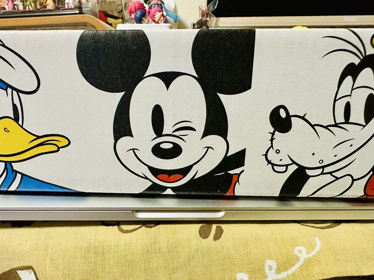 omiso_tiru's tweet photo. ディズニーストアで初めて注文したんだけど、箱可愛すぎる(°ω°)

さすが夢の国... https://t.co/gp2qiViksA