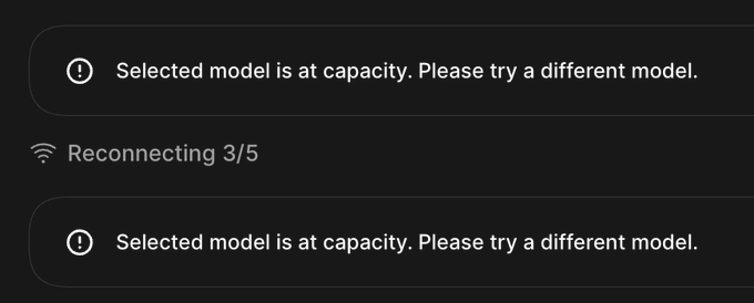 Suminwahaha's tweet photo. @thsottiaux What you did is simply rubbish. Have you been eating feces for 28 days? It's completely unusable. It's always at the model's upper limit. I was about to upgrade to the 500$ package, but now I'm disappointed. I dare not continue using it. I'll switch to Claude. Goodbye https://t.co/C8NvlpDTsj