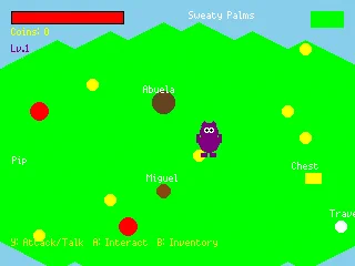 Fluffbert's Frozen Dream: An isometric adventure which is still a work in progress.