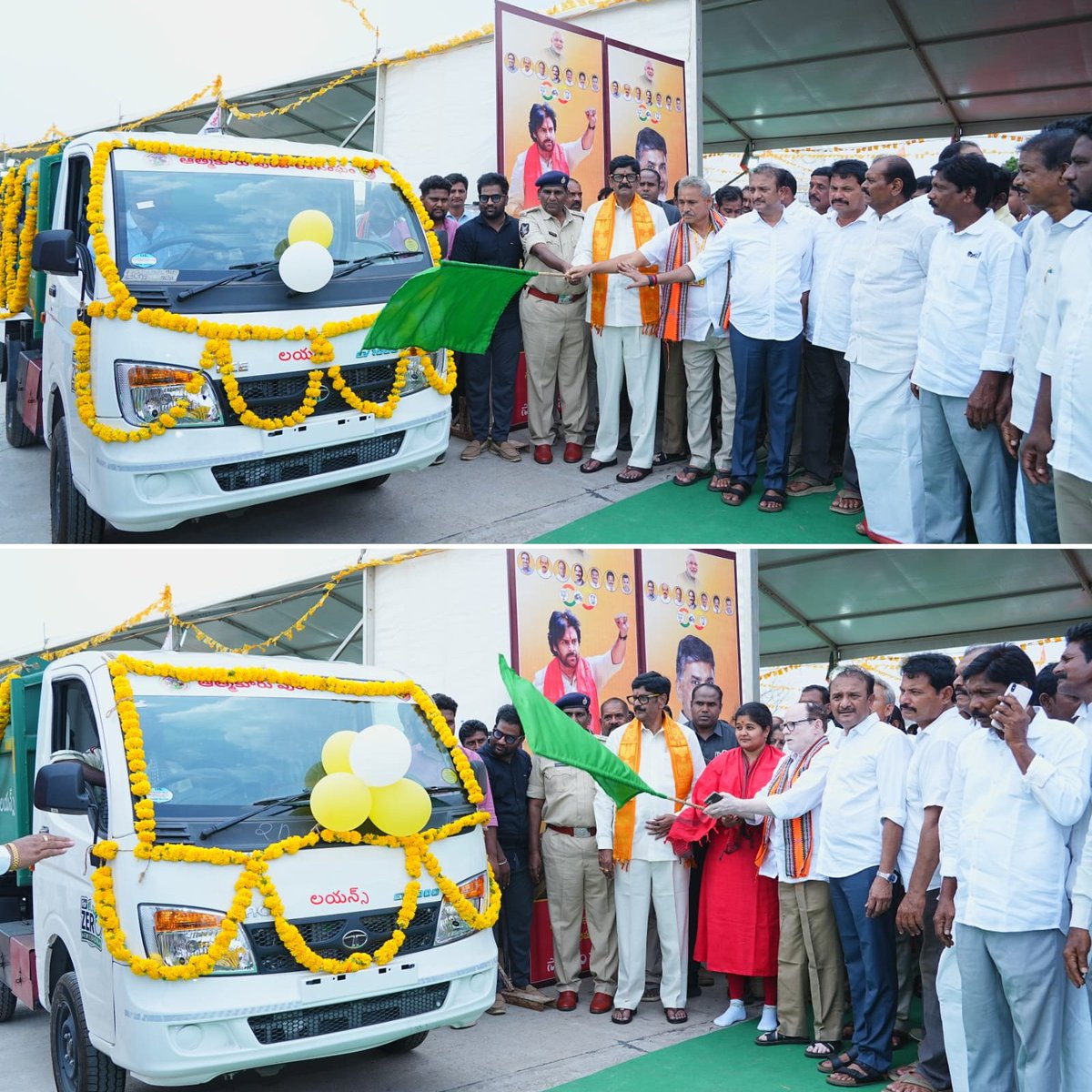 AnamReddy_TDP's tweet photo. ఆత్మకూరు పట్టణ అభివృద్ధిలో మరో కీలక ముందడుగు పడింది! జాతీయ రహదారి–67 నుంచి ఆత్మకూరు బైపాస్ వరకు రూ. 8.91 కోట్లతో గతంలో రెండు వరుసలుగా ఉన్న రహదారిని, మధ్యలో డివైడర్‌తో పాటు సెంట్రల్ లైటింగ్, బ్యూటిఫికేషన్‌తో అత్యంత సుందరంగా నాలుగు వరుసల రహదారిగా అభివృద్ధి చేయడం జరిగింది.

ఈ ‘వాయుపుత్ర మార్గ్’ బైపాస్ రహదారిని రాష్ట్ర ఉప ముఖ్యమంత్రి గౌరవ శ్రీ కొణిదల పవన్ కళ్యాణ్ గారు అమరావతి నుంచి వర్చువల్ విధానంలో శిలాఫలకాన్ని ఆవిష్కరించి ప్రజలకు అంకితం చేయడం ఎంతో సంతోషం. ఈ సందర్భంగా ఆత్మకూరు అభయాంజనేయ స్వామి ఆలయంలో శ్రీ పవన్ కళ్యాణ్ గారి పేరుతో ప్రత్యేక పూజలు నిర్వహించి, వేద పండితులు మరియు నా కుమార్తె లీలా కైవల్య రెడ్డి, స్థానిక మహిళలు అయోధ్య శ్రీరాముని ప్రతిమను, ప్రసాదాలను అందజేయడం జరిగింది.

మన ప్రాంత చిరకాల కోరికను నెరవేర్చడంలో సహకరించిన గౌరవ ముఖ్యమంత్రి శ్రీ నారా చంద్రబాబు నాయుడు గారికి, డిప్యూటీ సీఎం శ్రీ పవన్ కళ్యాణ్ గారికి మరియు ఆత్మకూరు ప్రజానీకానికి హృదయపూర్వక ధన్యవాదాలు. 

#AnamRamnarayanaReddy 
#Atmakuru 
#VayuputraMarg 
#PawanKalyan
#cmchandrababunaidu