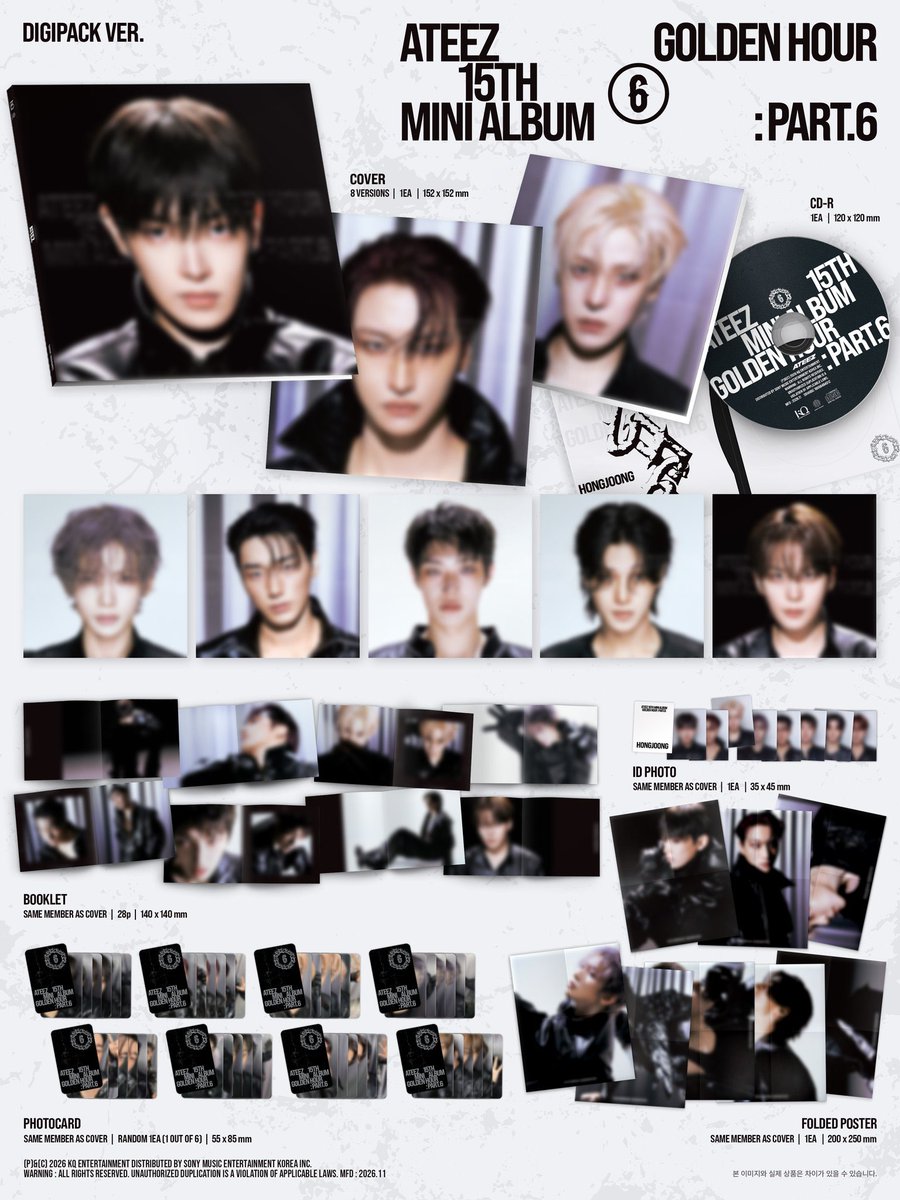 polaris_idn's tweet photo. OPEN SHARING GOLDEN HOUR : PART 6
DIGIPACK ATEEZ 

🌙250.000 dp 180.000
San✅✅✅
Seonghwa✅✅✅
Yunho✅✅✅

🌙235.000 dp 150.000
HJ✅✅✅
Mingi✅✅✅
Wooyoung✅✅✅

🌙210.000 dp 130.000
Jongho✅✅✅
Yeosang ✅✅✅

✅Est bersih ina (250gr/album)
✅Ada go https://t.co/mqNd25Rjjm