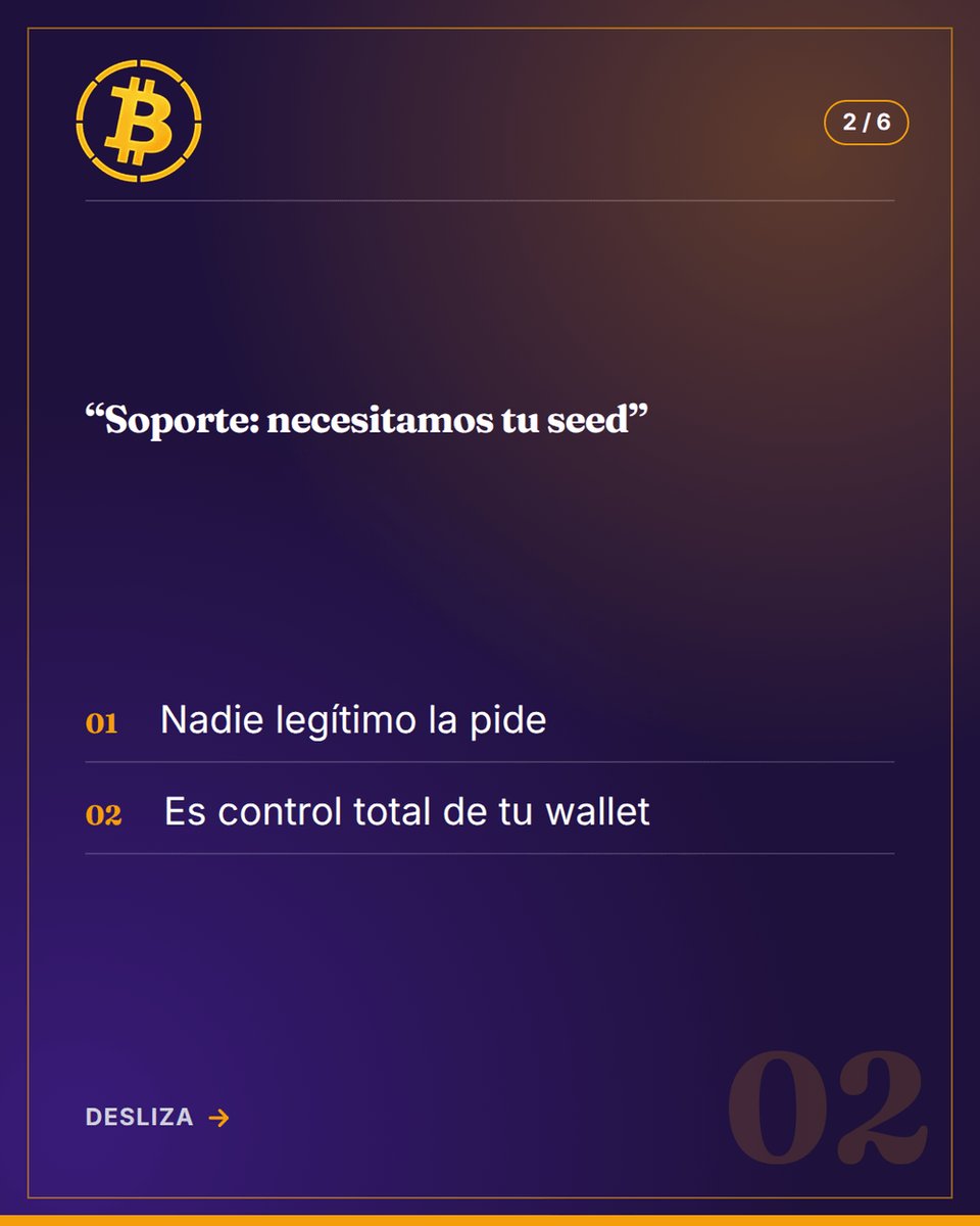 emprendiendobtc's tweet photo. Si lees esto, baja el dedo del botón.

Sigue la cuenta: publicamos seguridad práctica.

#bitcoin #estafas #phishing #seguridad #autocustodia #principiantes https://t.co/baX3bbz78x