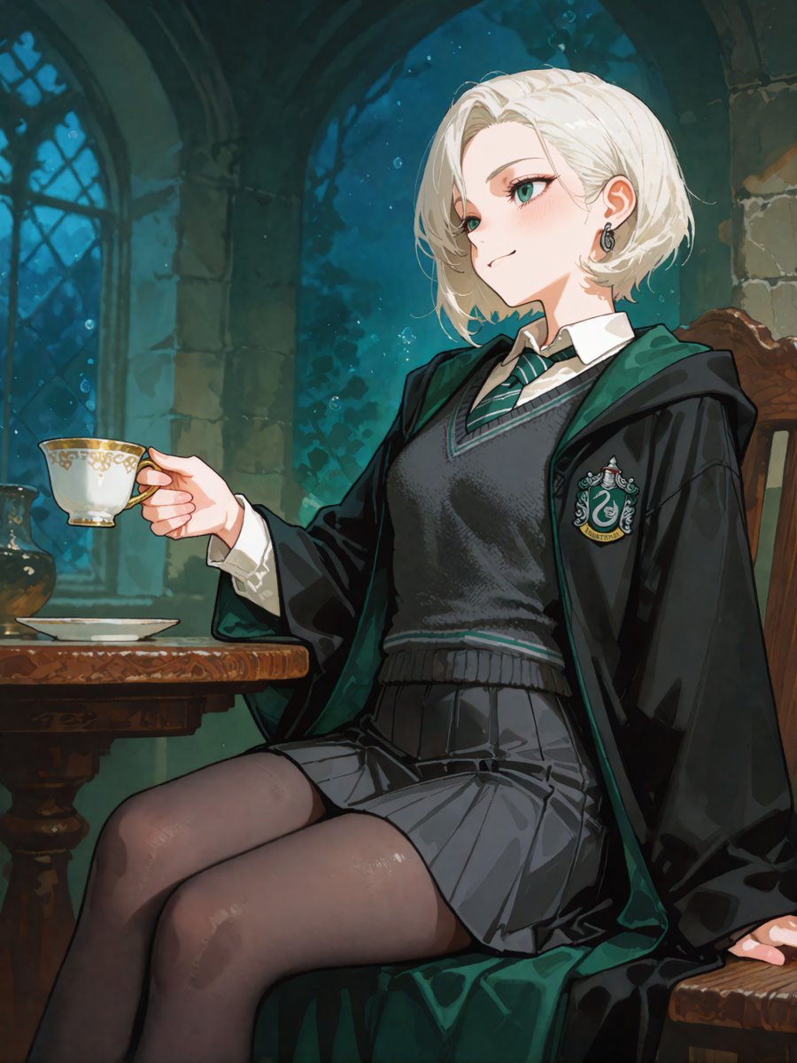 sSummerShower's tweet photo. Enjoying the view, Potter? Try not to stare🐍

#Malfoid https://t.co/FpJAYkQP5s