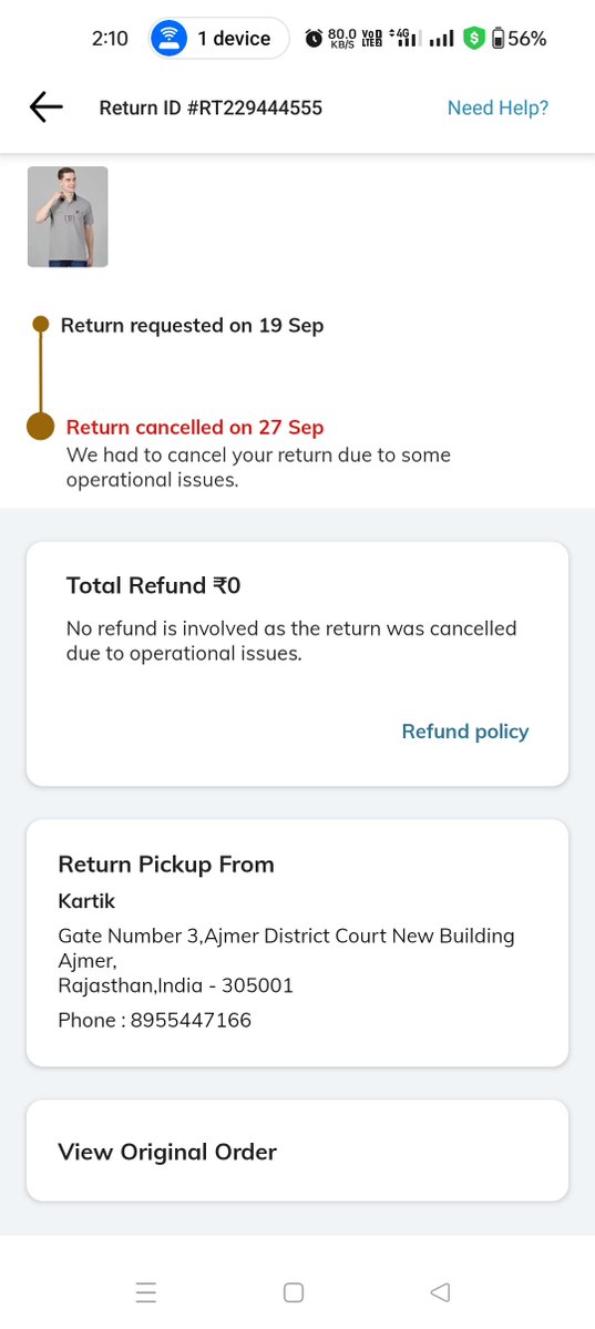 Anwer52231999's tweet photo. @AJIOLife @AjioCares @jagograhakjago fraud service provider and 420 company don't buy any item on this platform 🙏🙏🙏 https://t.co/Thddhrm1io