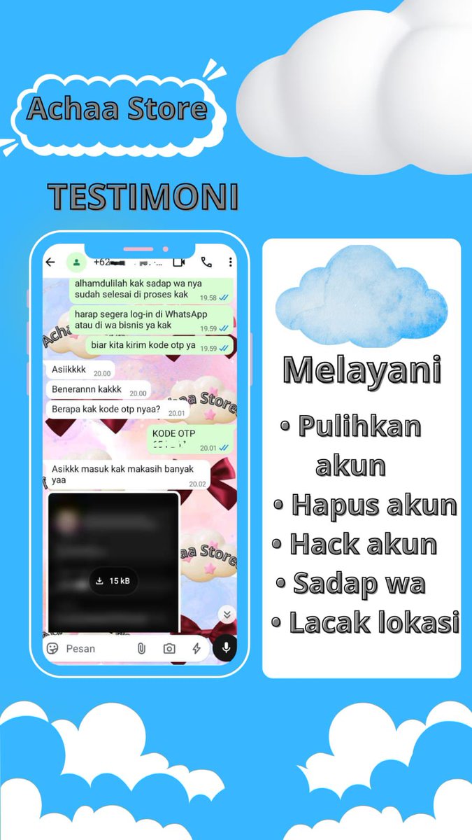 osatruj's tweet photo. Semua JASA❕

💭jasa hapus akun  
💭jasa pemulihan &amp; balikin akun lupa pasword/ke hack  
💭jasa lacak lokasi  
💭jasa sadap wa  
💭jasa lacak hp hilang by no hp/imei/akun  
💭jasa hack/pemulihan akun (email,ig,wa,twiter/x, fb,tiktok)  

fast proses langsg ke wa dibio ya…❗️ https://t.co/T8E1YCvxQO