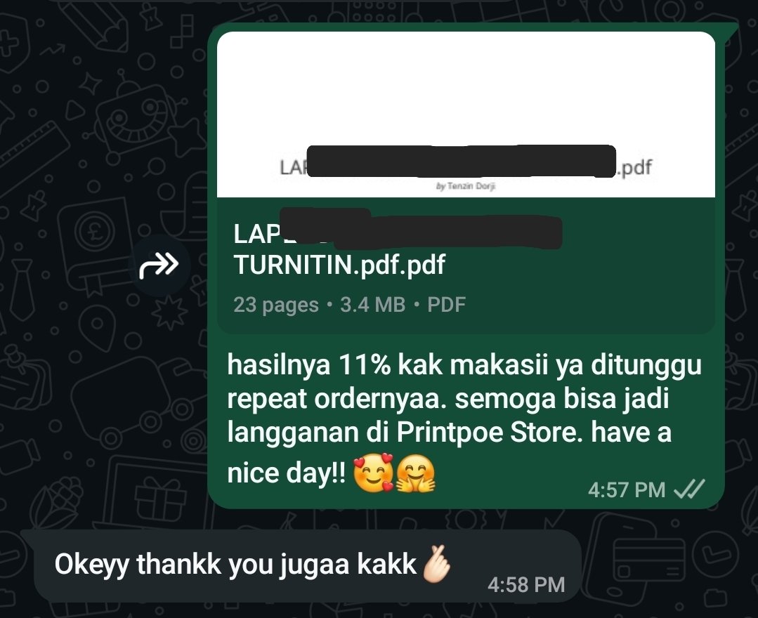 Printpoe_store's tweet photo. OPEN CEK TURNITIN 

7k

❗️no repo
❗️trusted dari 2021
❗️proses 5 menit

https://t.co/ANFSefbopO

#zonauangㅤ #bealanjaㅤ #zonaba https://t.co/MyerAj6FIH