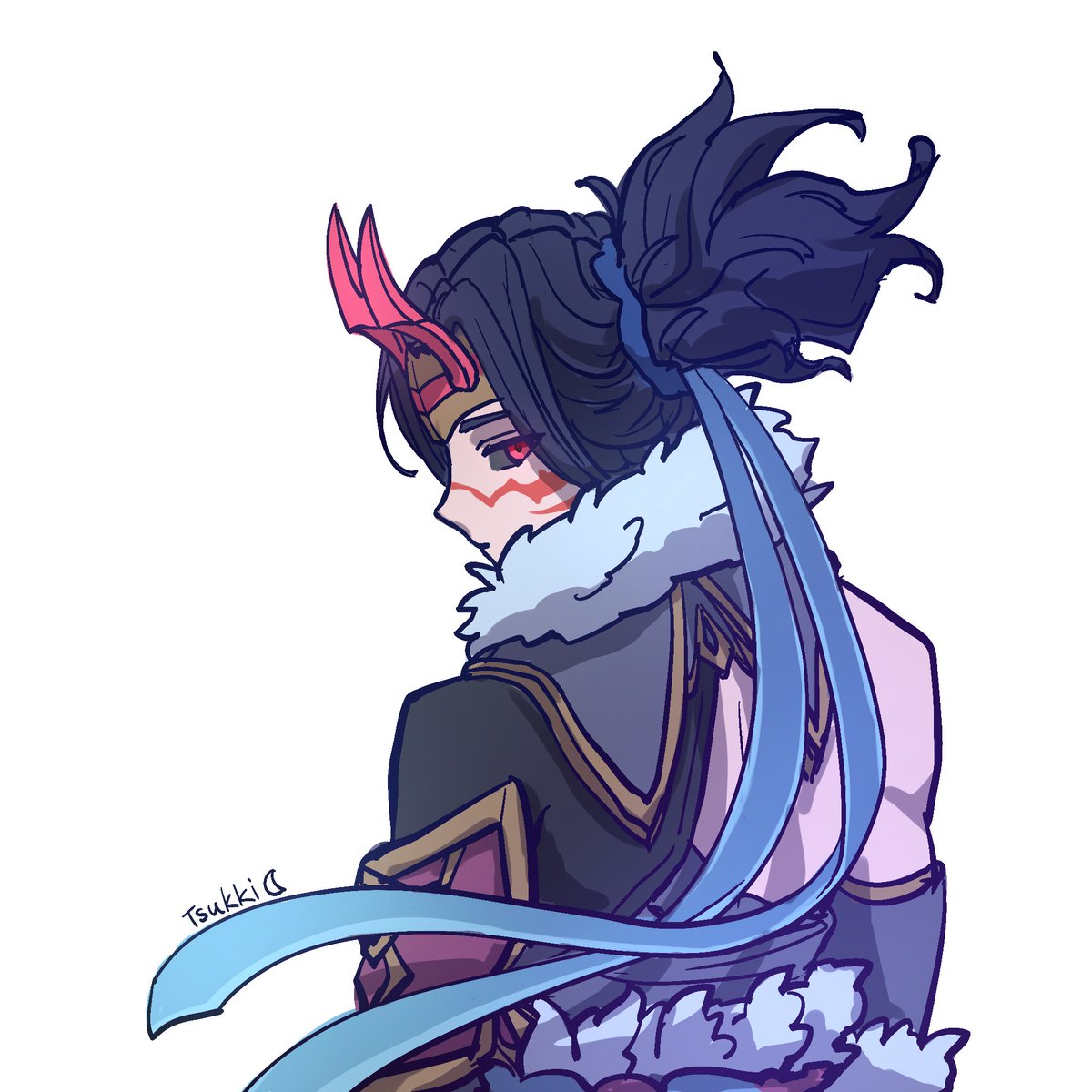 potetotsukki's tweet photo. Day 12 - Snow Moon Kayn
#leagueoflegends #skintober #fanart https://t.co/yjtZ0kpiNt