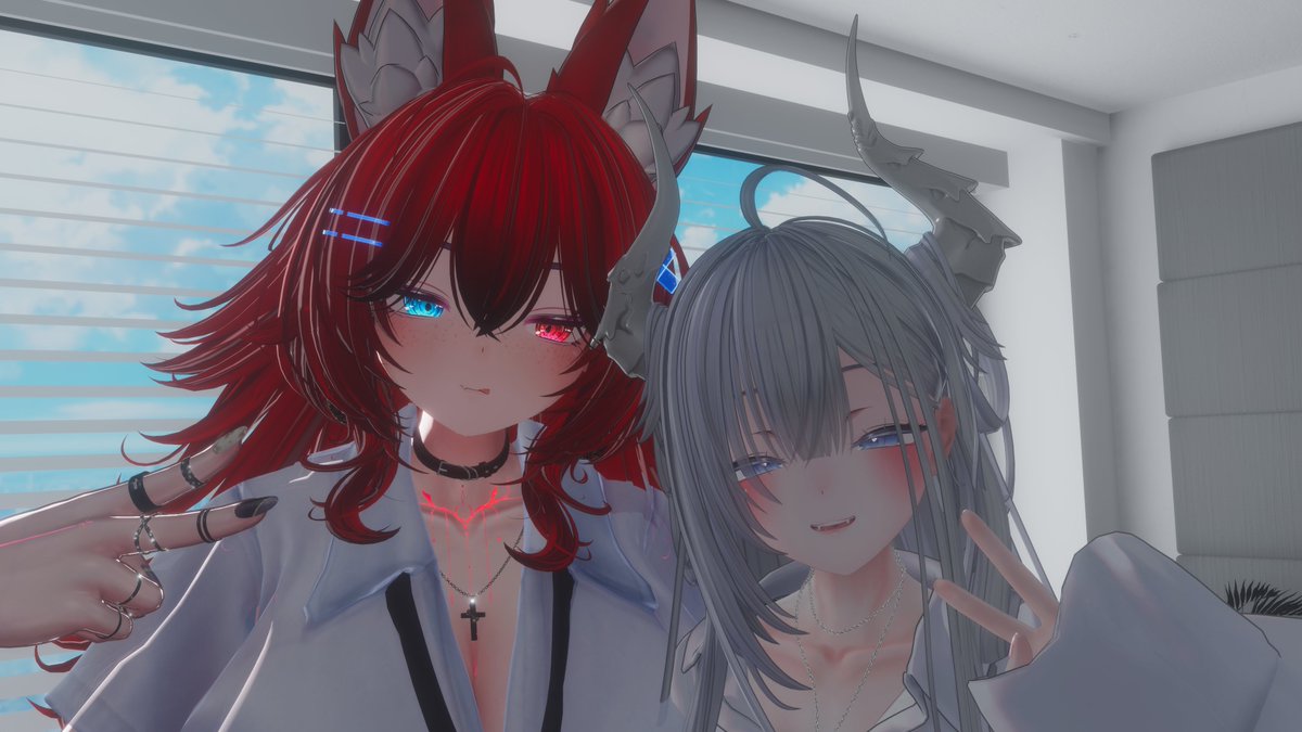 RinCha_vrc's tweet photo. お昼前に会えた名鑑フレンドさん
とてもすばらしいでかおねの方でした...💕 https://t.co/rKugtsCewW