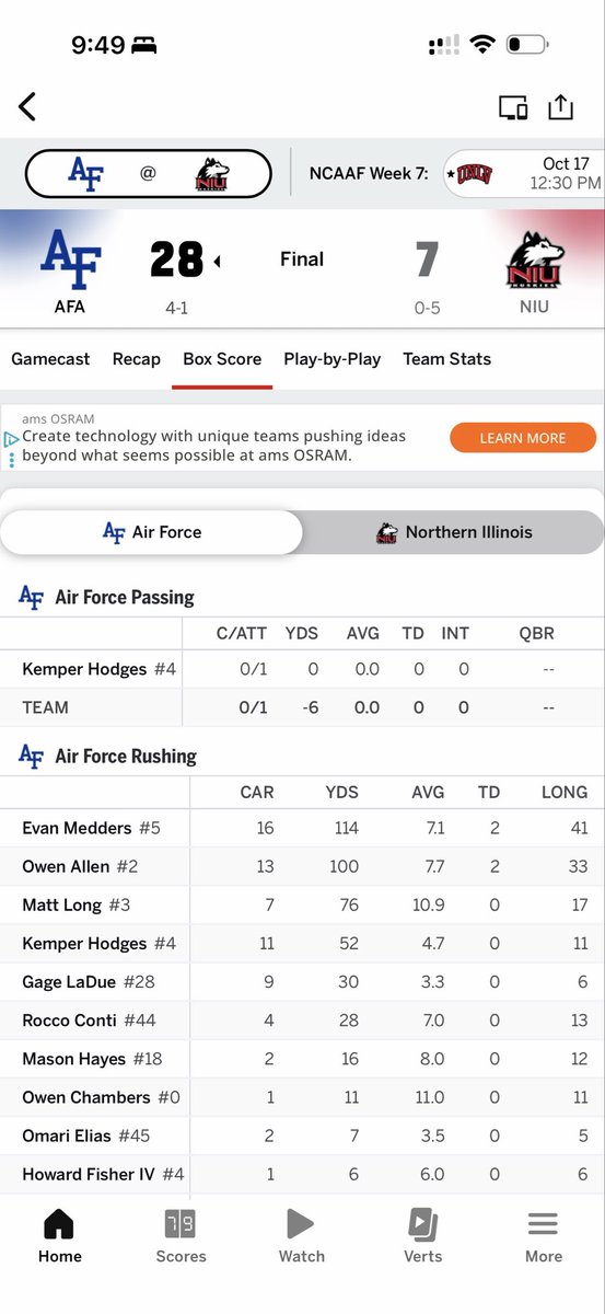 Oneepstein's tweet photo. @BParry19 @sming01 I do find this pretty hilarious and positive I’ve never seen… win a game by 21 with -6 passing yards… wtf😂 https://t.co/CH5GdhI5xf