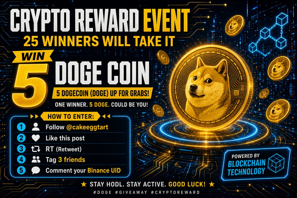 cakeeggtart's tweet photo. Life is XXX 
Yesterday is Xperience
Today is Xperiment 
Tomorrow is Xpectation 
So use your Xperience in your Xperiment to achieve your Xpectation

Don't Miss Out come join Doge giveaway 
Rules :
 1. Follow @cakeeggtart 
 2. Like,Rt
 3. Tag 3 friend and comment Your UID Binance 

Good luck 👍 
$DOGE
$SOL
