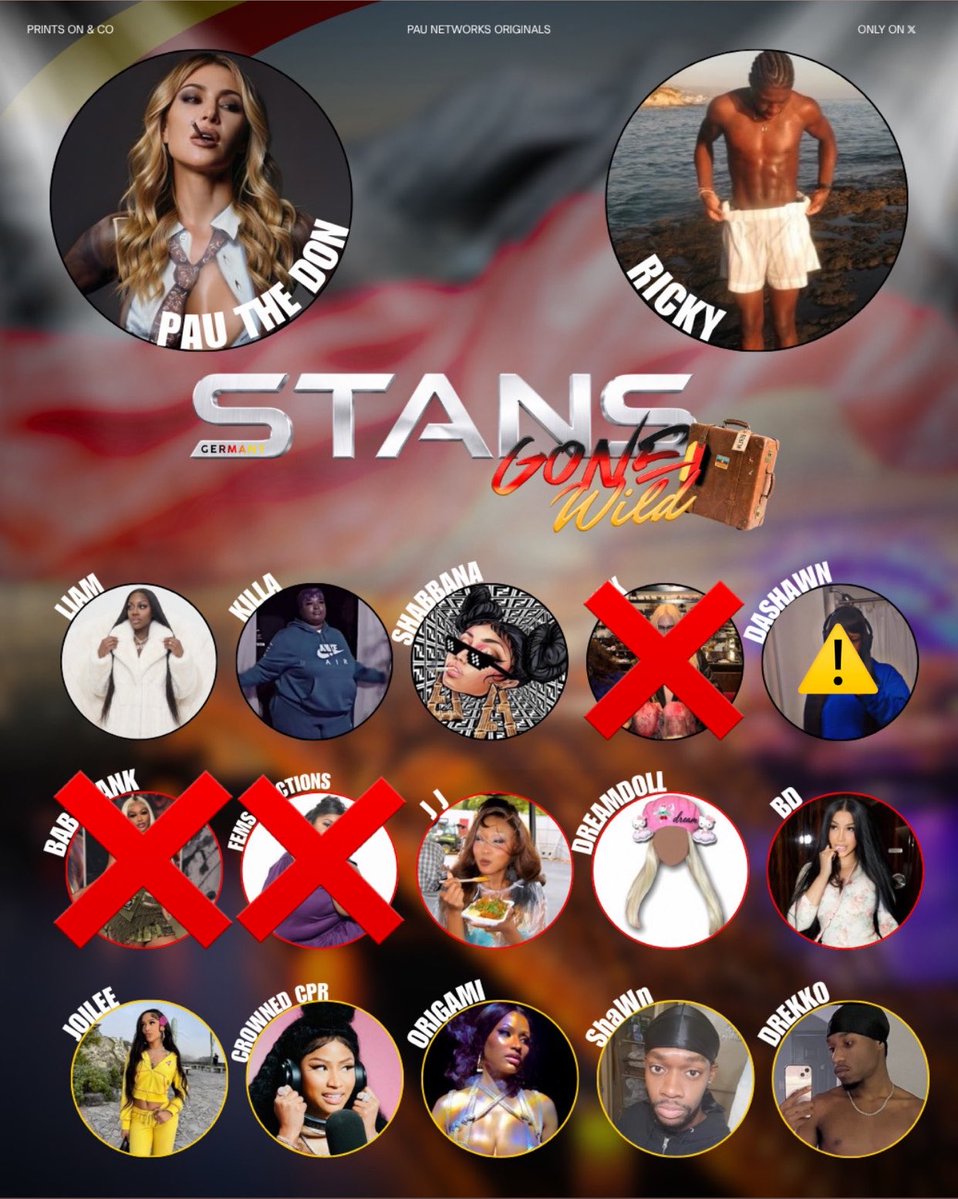 MwahItzPau's tweet photo. Only The Wildest Survive….😈🚪Stay Tuned For The New Replacements, New Drama And, More Wildness On All New Episodes Of Stans Gone Wild Germany🍻Only On Pau Network  #SGW1🇩��� #PauNetwork💎 https://t.co/wnAnxWVeUz