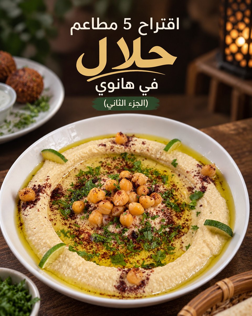 seattleofficial's tweet photo. اكتشفوا 5 مطاعم حلال أخرى في قلب هانوي، الجزء الثاني. يقدم فرح ترافل خيارات مميزة بنكهات متنوعة وتجارب تستحق الاكتشاف. احفظوا القائمة واستمتعوا بأشهى الأطباق الحلال مع العائلة والأصدقاء. https://t.co/KXCCwgewqb