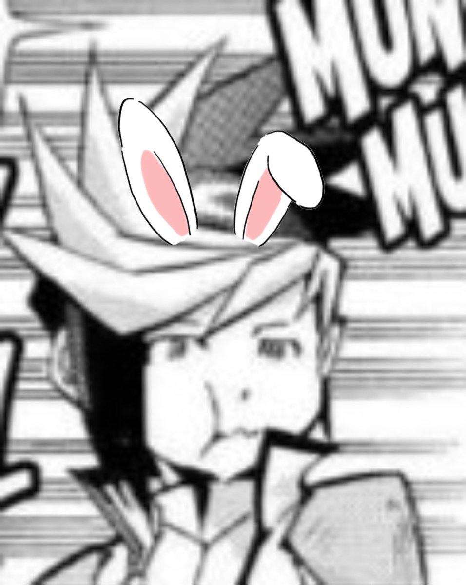 SpeedriodDulist's tweet photo. [🏍️] here  my Yugo bunny ears edits https://t.co/vIns8xVorG