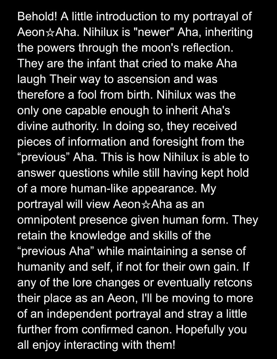 The_Aeon_Aha's tweet photo. //~☆ https://t.co/NILbdm440l