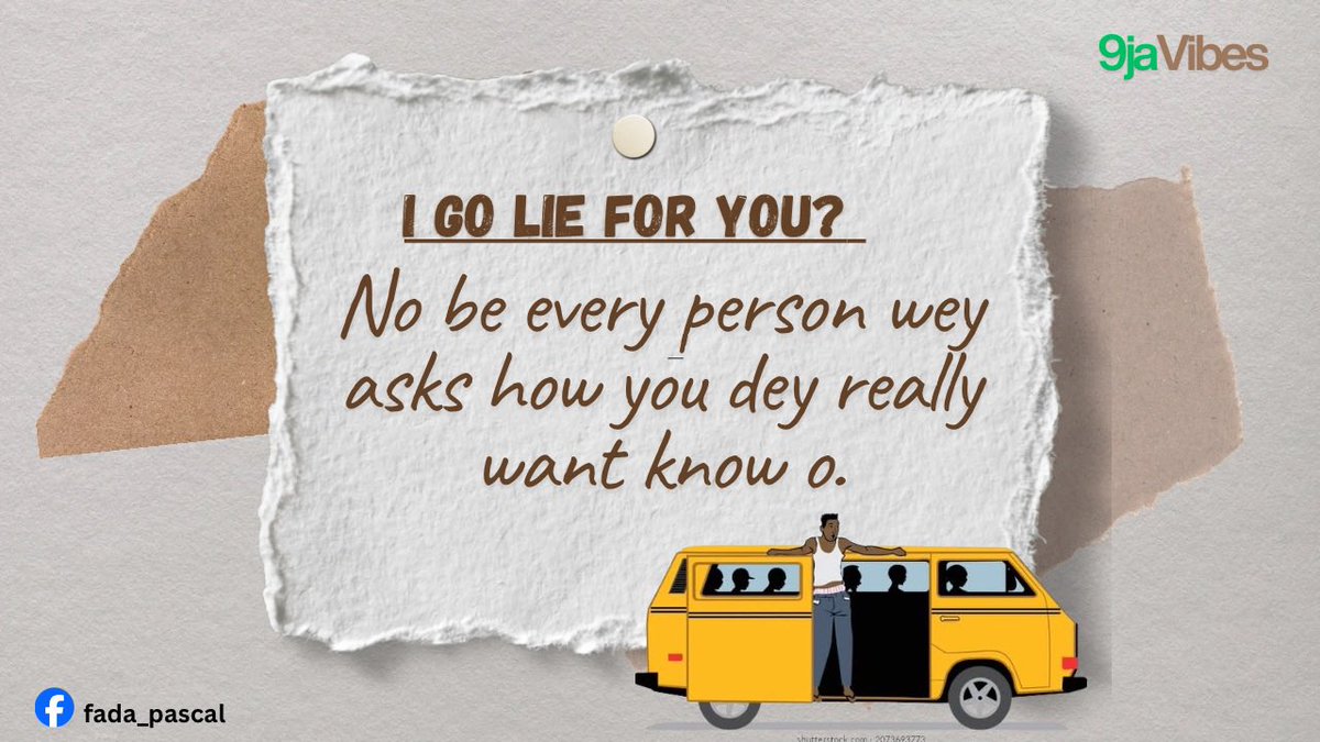 fada_pascall's tweet photo. I go lie for you ? https://t.co/k49gQisJLI