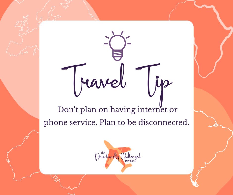DirectionallyCT's tweet photo. Unplug to recharge! 🔌 Try spending a few hours offline to fully experience your destination without distractions. #TravelTip https://t.co/giyB4QkbRv
