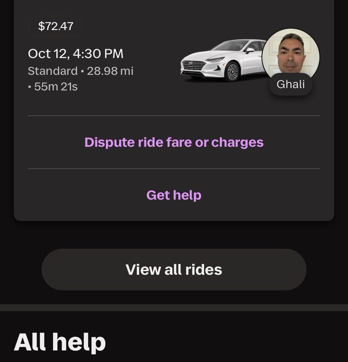 AnnSen160532's tweet photo. @AskLyft @lyft https://t.co/3tre10VbNk