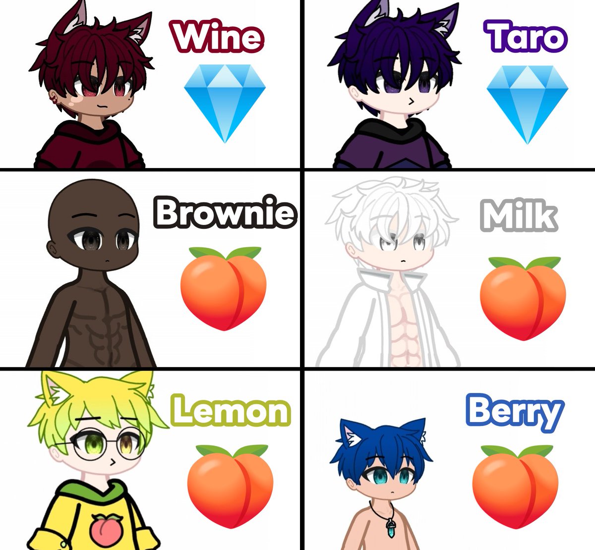 ButtersBooty's tweet photo. Mis Personajes (OC) (˶˃ ᵕ ˂˶) .ᐟ.ᐟ 
Lista número - 3
Gacha NSFW 🔞

#gachansfw #gachaporn #rule34 #gachaheat #gachasex #NSFW
#nsfw #gachaedits #hentai

Info de cada personaje en los comentarios ⬇️ https://t.co/15vfpnnZjx