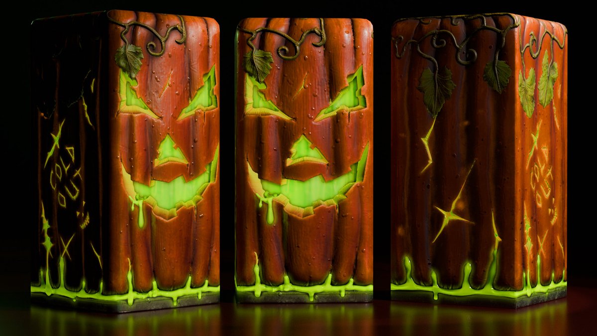 ML1tvine's tweet photo. Toxic Pumpkin | FRIDGE [GLOW]
🎃 💚
«Spooky toxic pumpkin fridge 🎃»
Happy Halloween to RUST 🎃❗️
🔗 LINK: https://t.co/jT9kAHmMst
🤝 Collab with @Carl_J0hnsonn
❤️ For:
@playrust @Helkus 
@gerrmanman 
@HedgesnVideos 

#Rust #rustskins #art #Rustober2026 #halloween #pumpkin https://t.co/35BigCHJsN