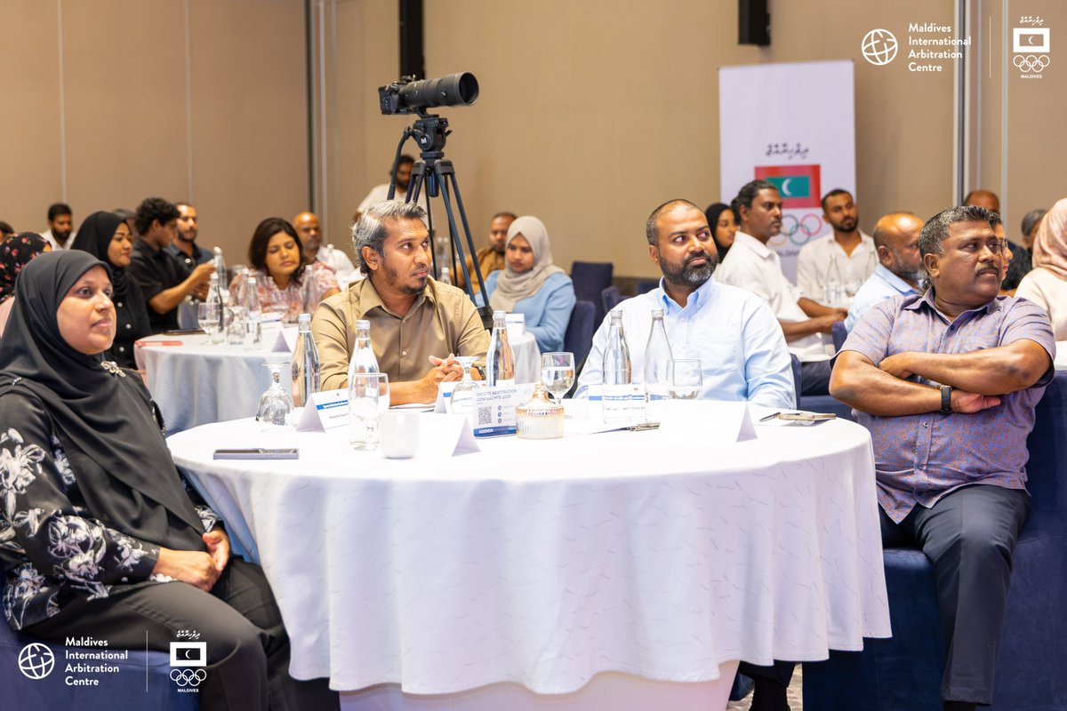 miac_mv's tweet photo. MIAC, in collaboration with @olympicmv and @officialaiac, successfully held a one day Sports Arbitration Conference aimed at familiarizing key stakeholders in the sporting sector with sports arbitration and its potential role in resolving sports related disputes. https://t.co/Lb8QMcTc9L