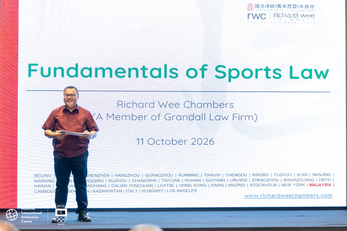 miac_mv's tweet photo. MIAC, in collaboration with @olympicmv and @officialaiac, successfully held a one day Sports Arbitration Conference aimed at familiarizing key stakeholders in the sporting sector with sports arbitration and its potential role in resolving sports related disputes. https://t.co/Lb8QMcTc9L