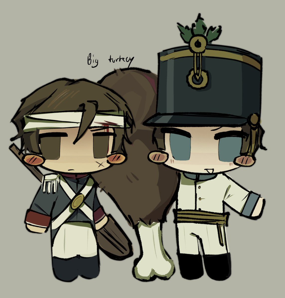 leafumafuu's tweet photo. #gutsandblackpowder chibi attempted https://t.co/Rf1M4P2I9u