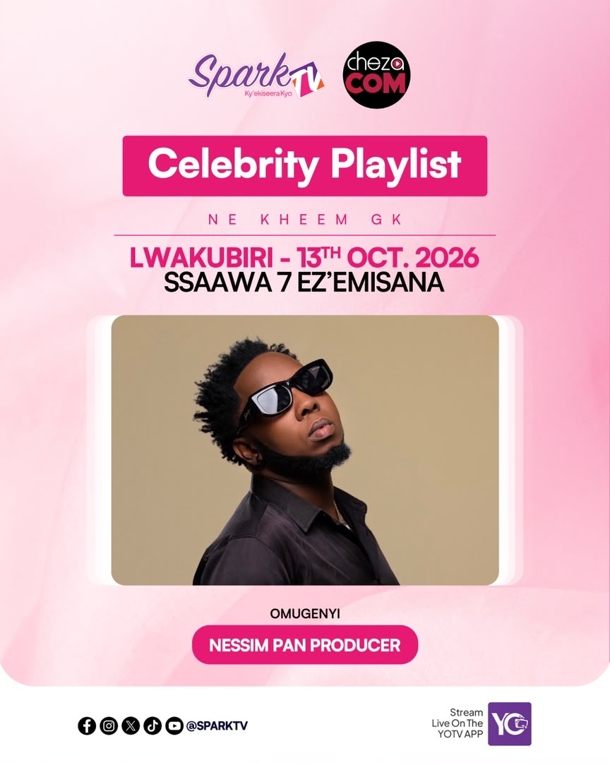 sparktvuganda's tweet photo. Ever wondered where the hits come from?
We’re taking you inside Nessim Pan Producer’s studio today. Don't miss the celebrity Playlist with Kheem GK today at 1:00PM on Spark TV.
#ChezaDotCom https://t.co/fgeuLNGRfp