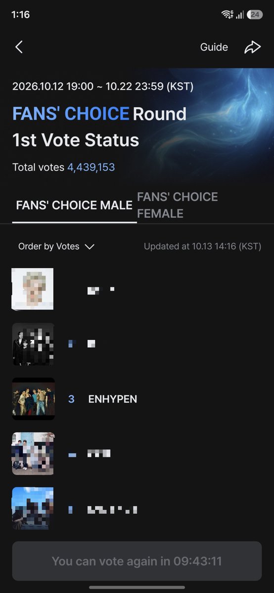 xo___j's tweet photo. ENGENEs, are we done voting on the Mnet Plus app already?? 😭 WE’RE STILL AT #3! Please keep voting and drop your voting verification screenshots with the hashtags below so we can encourage more ENGENEs to vote! 🗳️

#ENHYPEN #2026MAMAVOTE https://t.co/55XJ32mxNd