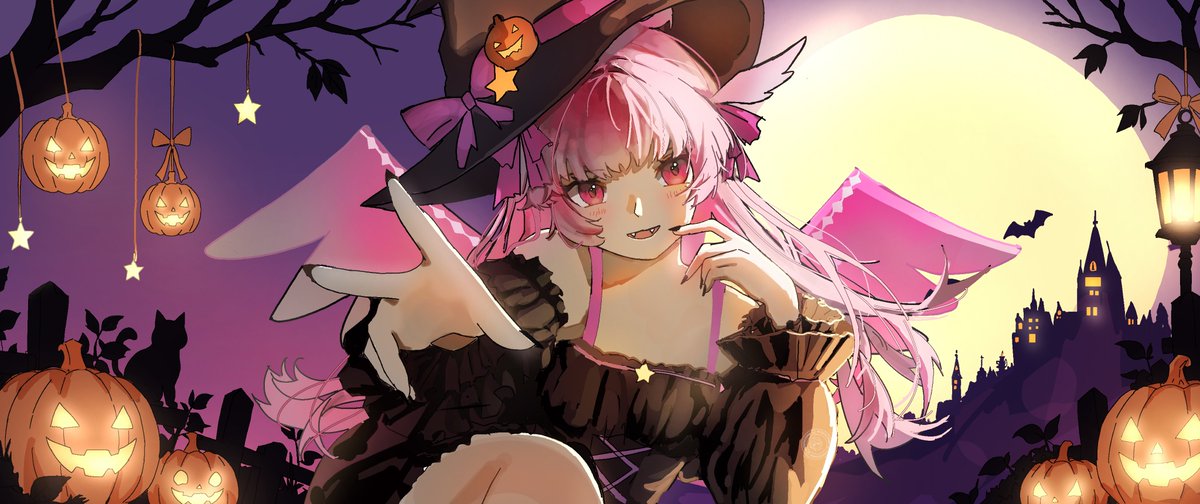 YumeYu_Chi's tweet photo. 1st Halloween Ych Banner Comm Completed 🎃🪄

So Happy You Liked It @crystellenova 🩷
 #artmoots #Vgencomm #ych #Halloween https://t.co/8rpJU6uoQy