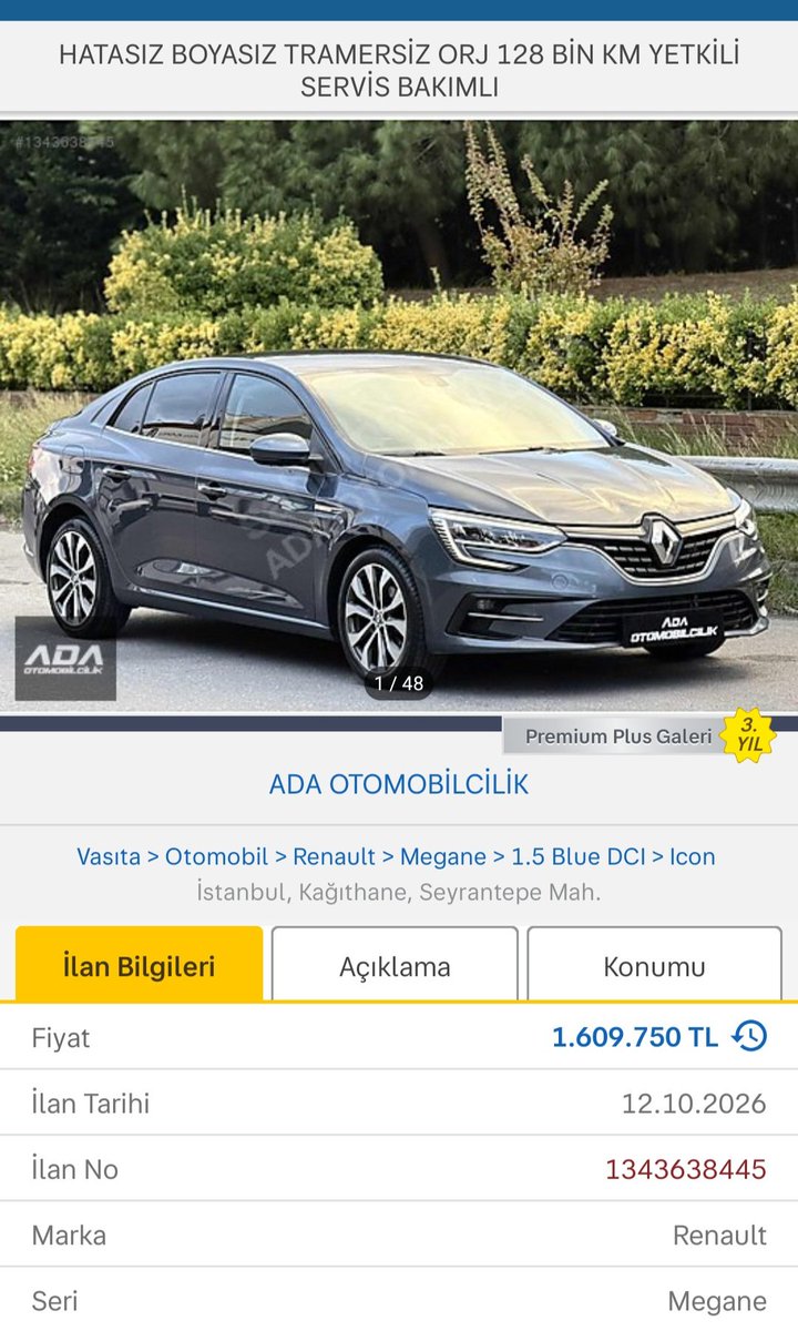 otoilan1's tweet photo. -Takipçi Sorusu-

1.6 milyona 2024 Megane mı Corolla mı ?

2024 - Toyota Corolla vision plus 
2024- Renault Megane icon

Corolla 32 binde, megane 128 binde kilometresi https://t.co/DySCp3vyCf